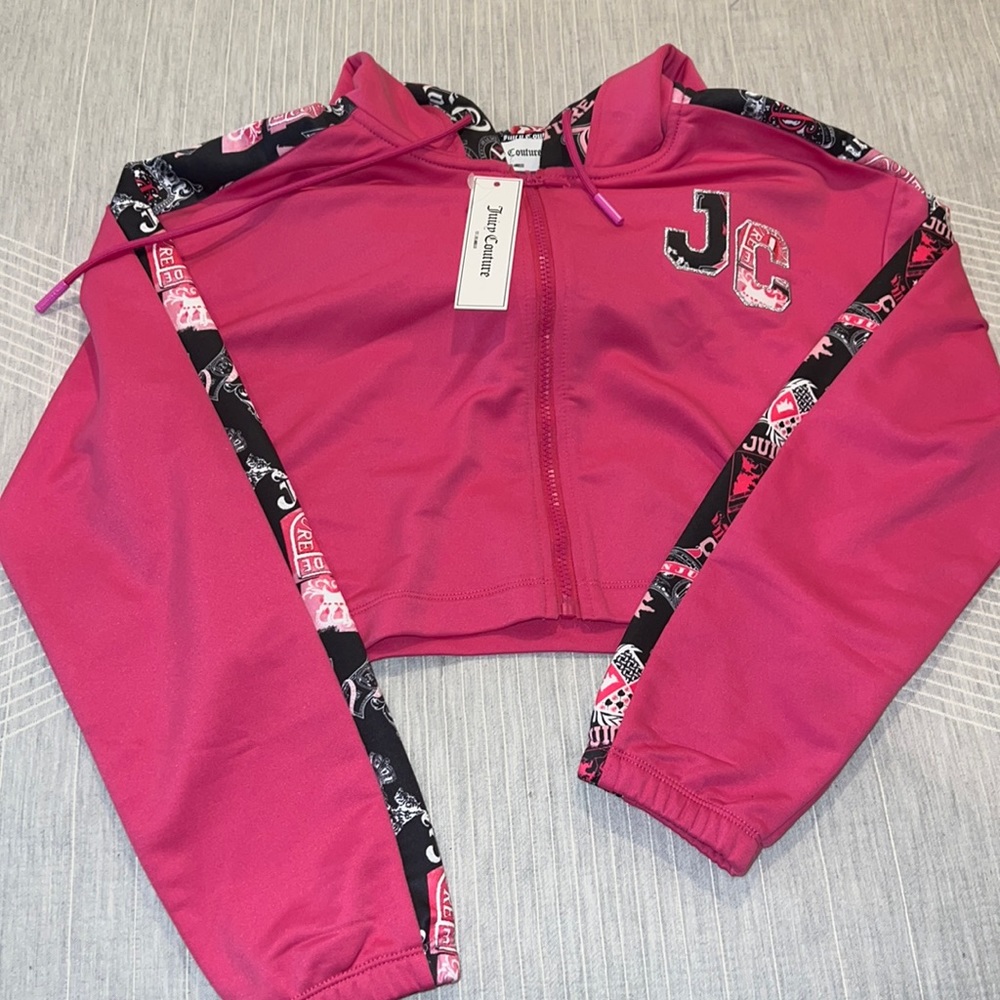 Juicy Couture cropped sweat jacket
